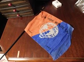 Small N.Y. Worlds Fair Flag(1964-1965)