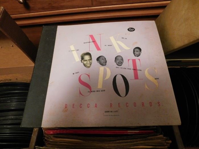 Ink Spots 78 Record Book