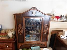 Depression Era China Cabinet