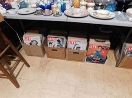 Numerous Life Magazines