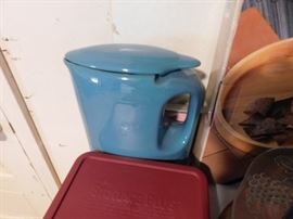 Old Refrigerator Lidded Pitcher