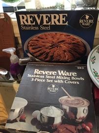 Vintage Revere Ware in Original Boxes