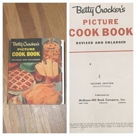 Second Edition Betty Crocker Cook Book
