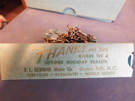 Old Chrysler Advertising Item