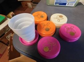 Collapsible Bowling Cups