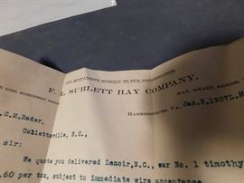 Early Billheads and Letterheads