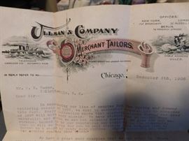 Old Lenoir and Collettsville, N.C. Paper Items