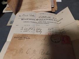 Early Kent Coffey Billhead Lenoir, N.C.