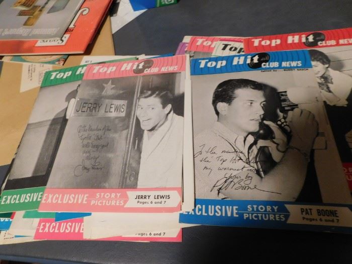 1950's Top Hit Club News Booklets