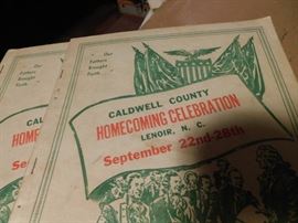 Lenoir, N.C. Homecoming Annual