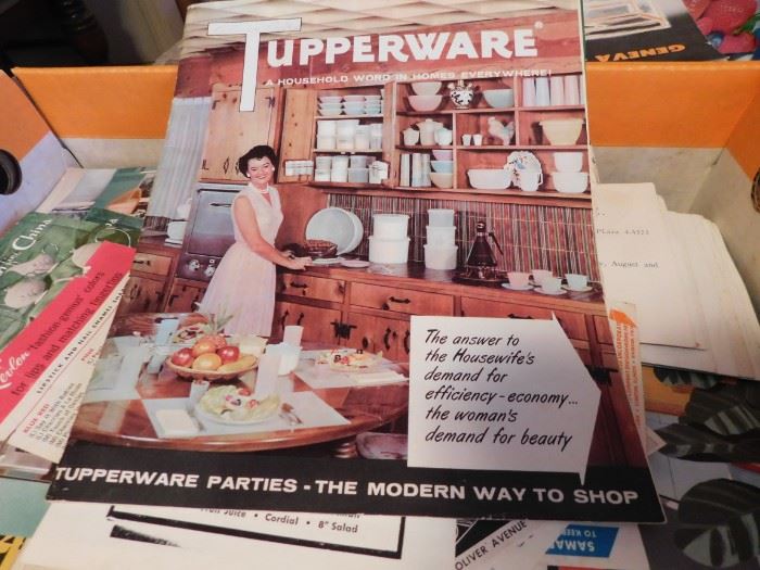 1958 Tupperware Catalogue