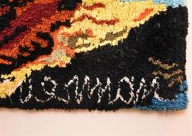$2,500 - Super Cool Leonardo Nierman Wall Tapestry (Approx. 70" L x 50" H)