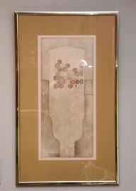 $175 - Framed Limited Edition Artwork, "Gumballs II" by Louise Bernard, 1973
