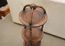 3-Tier Wood Display Stand
