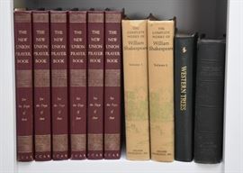 Prayer Books, William Shakespeare, Etc.