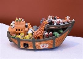 Ceramic Noah's Ark Figure