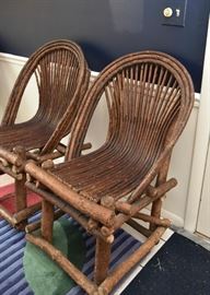 $200 Each - High Quality Handmade Twig Chairs (Set of 4)