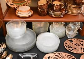 French Glass Dinnerware