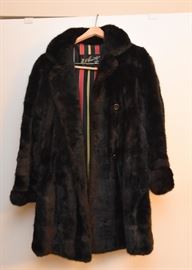 Black Fur Coat