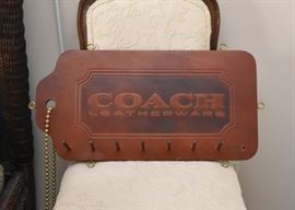 Coach Leatherware Purse Wall Rack