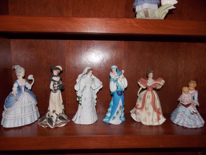 Collection of Lenox figurines