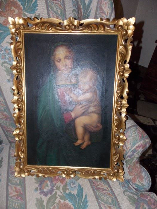 Madonna del Granduca di Raffaello  Firenze 1976
