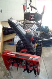 Craftsman snow thrower.  Just in time for winter!!  Like new..