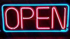 3-Ft Length 'OPEN' Sign
