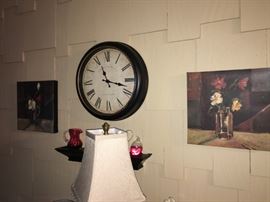 Edinburgh clock + 2 pc art