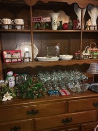 Hutch and Christmas items