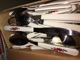 Christmas cutlery