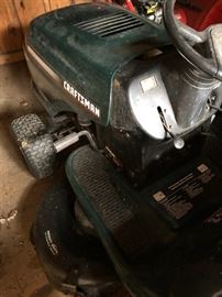 Craftsman ride on mower