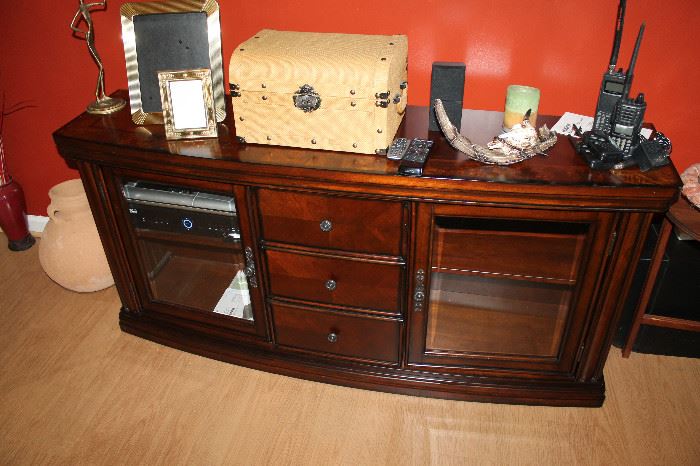 Nice TV stand / entertainment center cabinet