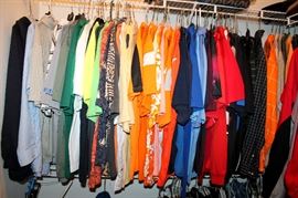 Men's clothing - mostly size medium, shoes size 9