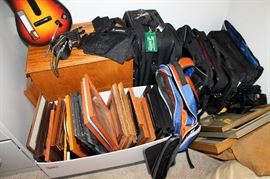 Picture frames, luggage