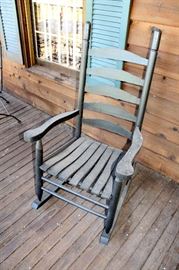 1 of 2 rocking chairs