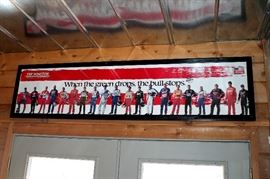 1997 NASCAR Winston Charlotte Motor Speedway framed poster