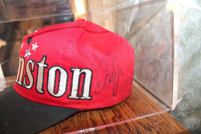The Winston ball cap - signed by Dale Earnhardt Jr.