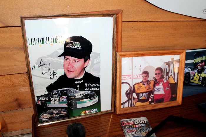 NASCAR Ward Burton autographed photo