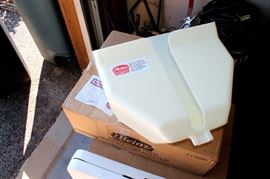 Heinz Vol-Pak ketchup dispensing racks