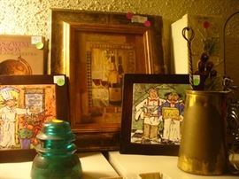 WINE COLLECTOR PIECES, INSULATOR AND FIRE STARTER