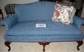 Camelback sofa by Hickory Chair Co, 68”x91”