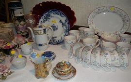 Johnson Brothers (England) china dinnerware, “Summer Chintz” pattern.