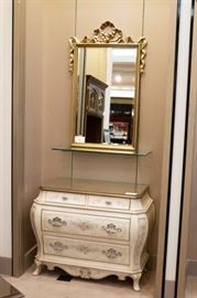More contemporary!  We have several gorgeous mirrors:)