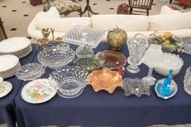 Fostoria cake stand and more!
