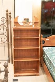 Vintage bookshelf - matches twin bed set - but sold separately.