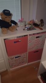 Storage Cabinet with Bins