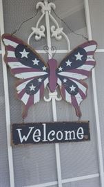 Welcome Sign. If you love all things Butterflies, you have to see this sale!