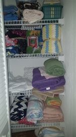 Linens, Throws, Sheets, Towels