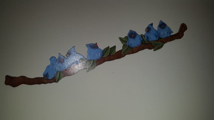 Blue Bird Wall Art